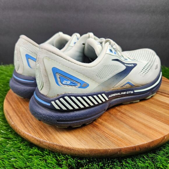 Brooks Adrenaline GTS 23 Shoes Womens Size 8.5 B Blue Athletic Running Sneakers - Picture 2 of 14